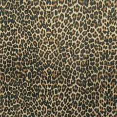 Premium Leopard Print Mesh Fabric