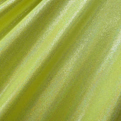 Solid Color Mirror Dot Foil Spandex Fabric
