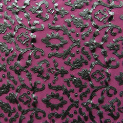 Premium Delicate Floral Pattern Lace Fabric