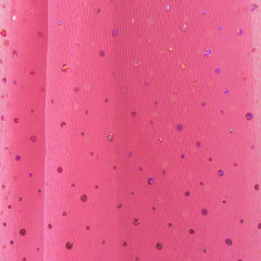 Foil Dot Mesh Fabric