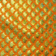 Enchanting Mermaid Dot Pattern Design