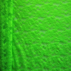Premium Floral Stretch Lace Fabric