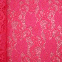 Stretch Floral Lace Fabric - YA-1415