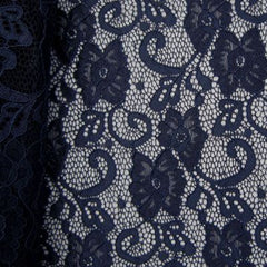 Stretch Floral Lace Fabric - YA-1415