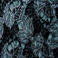 Premium Floral Pattern Stretch Lace Fabric