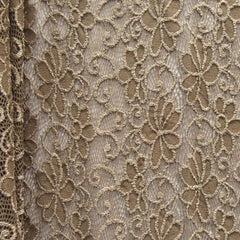 Premium Floral Stretch Lace Fabric
