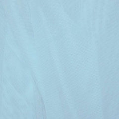 Baby Blue Solid Nylon Mesh Fabric (Sheer Mesh)