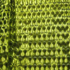 Metallic Punched Holes Spandex Fabric