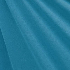 Peacock Blue Solid Nylon Mesh Fabric (Sheer Mesh)