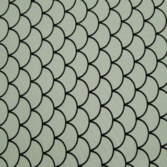 Fish Scale Print Spandex Fabric