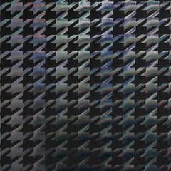 Holographic Houndstooth Spandex Fabric