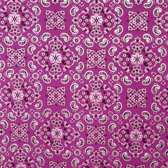 Metallic Bandana Spandex Fabric