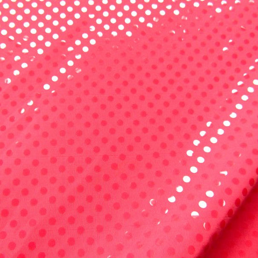 Hologram Reflective Stretch Fabric - 95% Polyester 5% Spandex Performance Material