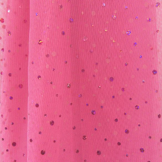 Foil Dot Mesh Fabric