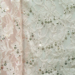 Premium Delicate Floral Pattern Lace Fabric