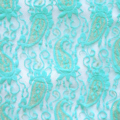 Stretch Paisley Lace Fabric