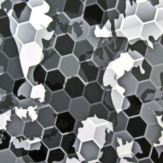 Honeycomb Geometric Pattern Cotton Fabric