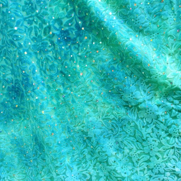 Premium Metallic Sequin Fabric Collection