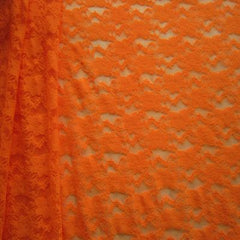 Premium Floral Stretch Lace Fabric