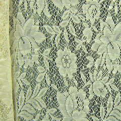 Premium Floral Pattern Stretch Lace Fabric