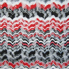 Premium Floral Pattern Stretch Lace Fabric