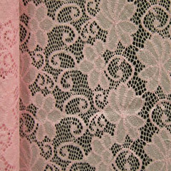 Premium Floral Stretch Lace Fabric