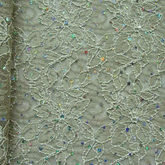Premium Floral Pattern Stretch Lace Fabric