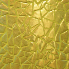 Metallic Geometric Collection: Brushed Steel, Polished Copper, and Iridescent Brass