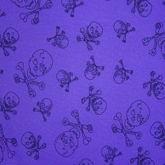 Premium Skull Print Mesh Fabric
