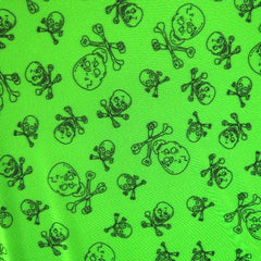 Premium Skull Print Mesh Fabric