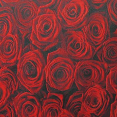 Premium Floral Print Mesh Fabric