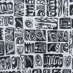 Premium Printed Mesh Fabric with Unique Geometric Patterns