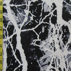 Abstract Geometric Printed Spandex Fabric