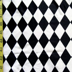 Rhombus Rhombus Shape Print Spandex Fabric